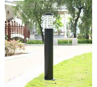 80cm Waterproof Garden Lamp IP65 - Aluminium Outdoor Pillar Light for Pathway, Lawn, Decorative E27 Lantern for Residential Use, Weather-Resistant Landscape Lighting