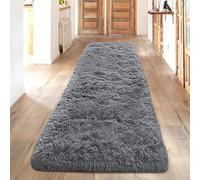 (80cm x 300 cm (2 ft 6 in x 10 ft)- Extra Large Runner Rugs Carpet) Large Grey Rugs Non-Slip Area Rug Living Bedroom
