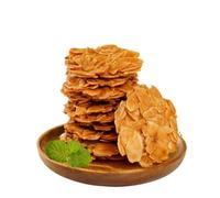 80g Almond Thin Crackers，Fragrant, Crispy, And Crunchy Nutty Crackers，the Perfect Snack To Satisfy Your Cravings(4pcs)