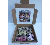 80G PIC N MIX DOG CHOC TREATS - WAGGY WONKAS DOG SAFE CHOCOLATES IN A GIFT BOX - DROPS BUTTONS MICE & FISH AND CHIPS