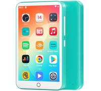 80GB MP3 Player with Bluetooth and WiFi, Oilsky 4.0" IPS Touch Screen MP3 Player with Speaker, Music Player with Spotify, Audible, Amazon Music, MP4 Android Music Player Up to 512GB (Turquoise)