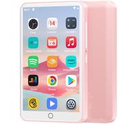 80GB MP3 Player with Bluetooth and WiFi, Oilsky 4.0" IPS Touch Screen MP3 Player with Speaker, Music Player with Spotify, Audible, Amazon Music, MP4 Android Music Player Up to 512GB (Pink)