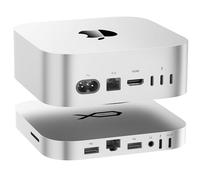 80Gbps Thunderbolt 5 Mac mini M4 Dock & Stand with Dual M.2 PCIe SSD 16TB Storage Expansion, 2 USB A 5Gbps, SD4.0 Card Reader for Mac mini M4/ M4 Pro