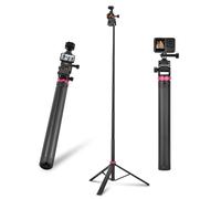 80in Pocket 3 4 Selfie Stick Tripod for GoPro Action Camera, Extendable Stand Vlog Mount for DJI Osmo Pocket 3 4 Action 6 5 Pro 4 3 for Insta360 X5 X4 X3 for AKASO DSLR Accessories