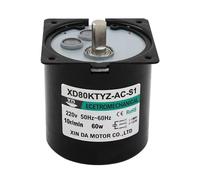 80KTYZ permanent magnet AC synchronous electronic starter 60W low speed reversible electronic starter 220V gear reduction мотор колесо IINKUEYK(15RPM)