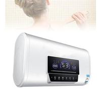 80L Instant Electric Water Heater, 3KW LCD Temperature Display Water Heater with Accessories, Double Liner, with Remote Control, for Hotels, Bathrooms, Bathing Centers, Salons, Massage Centers