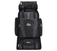 80L Lightweight Packable Hiking Backpack Small Hiking Backpack Daypack for Women Men Travel Camping Holiday Backpacks Men, black, A, Daypack Backpacks