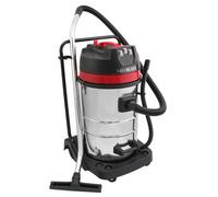 80L Vacuum Cleaner Wet and Dry Industrial CARWASH KIT 6pc Free Kit Power 3000W