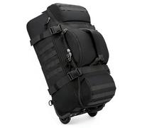 80L Wheeled Duffle Bag Expandable Foldable Luggage Large Bag Suitcase Collapsible Rolling Travel Bag Duffel Bag, Wheeled Travel Bag, Collapsible Luggage for Men Women, Lightweight Travel