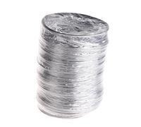 80mm Aluminum Dryer Vent Tube Dryer Duct Fire-Proof High Ventilation Exhaust Duct 1/3/6M Double-Layer Aluminum Foil Air