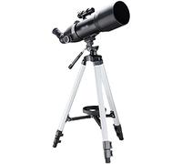 80mm Aperture 400mm Telescope with Adjustable Height Tripod Phone Adapter Professional Astronomy Refractor Telescope Handheld Telescope