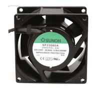80mm Axial Fan 240VAC Low Noise Efficient Cooling Fans SF23080A-2083HSL.GN Sunon