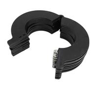 80mm Bucket Pin Shim Kit, Increase Greasing Intervals Dust Proof Engineering Plastic Replacement for Excavator, Designed for Bucket Ears, Fits Various Machines