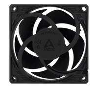 80mm Case Fan ARCTIC P8 PWM PST Black With PWM Sharing Technology Pressure Optimised Quiet Motor Fan Speed 200-3000 RPM