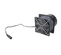 80mm DC12V Exhaust Fan With Ball Bearing Motor For Printer Enclosures And DIYer Soldering Air Exhaust Fumes Extractor ABS Ventilation Blower