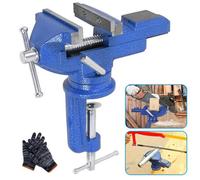 80mm Heavy-Duty Pliers, 360-Degree Rotating Base, Portable Workbench Auxiliary Pliers