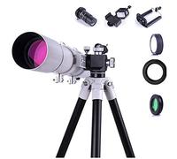 80mm Large Space Astronomical Telescope for Beginners, Compact Children's Science Refractor Kidsng Scope Adults Monocula