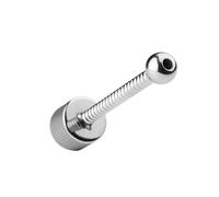 80mm Metal Rod with Grip Urethral Fixing Probe Stainless Steel Support Accessory for Men-ukM63 (12mm)