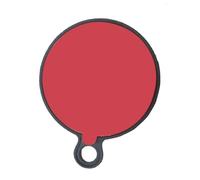 80mm Multi-purpose Dashboard Adhesive Disc for Car Dashboard Mounting Base Red Navigation Holder Without Base for Electronic Devices