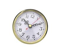 80mm Quartz Watch Insert Craft Clock Movement Round Clock Head Inlard Bell Core Arabic Numerals Inlard Watch Head