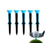 80mm Soft Head Golf Tees - Anti Lost Training Tools With Friction Reduction | Golf Simulator Tees Ball Basics Limiters For Practice | Perfect For Outdoor Classes In