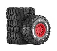 80mm Tire Upgrades Modify Accessories For Arrma For Mojave For Grom 1/16 | 80mm For desert short course tires RC Car Upgrades and Parts improve sand grip and stability greatly Parts