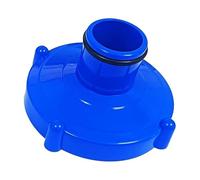 80mm to 32mm Blue Pool Vacuum Adapter - Screw-to-Hose Connector for Intex 11070, Compatible with Above Ground Pool Vacuum Hoses