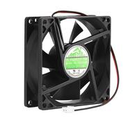 80mm x 80mm x 25mm 8025 12V DC Brushless Cooling Fan, Dual Ball Bearing, 2pin