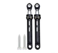 80N Force Washing Machine Damper 1.3CM Rubber Hole 80N Force(2+2*bolts) | 80N damping force, reduces drum shake, smooth spin cycles, single unit pack, plastic metal build