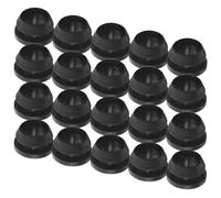 80pcs 16mm Bypass Valve Gasket Tpe Leak Seal Ring for Hose Coupling | Outdoor Garden Faucet Seals, Smooth Black Finish, Drip Irrigation Use, Accurate Thickness, Anti Clogging