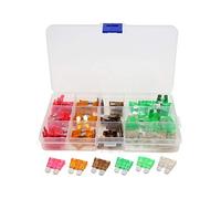80Pcs 3A 5A 7.5A 25A 30A 35A ATC ATO Auto Car Truck Regular Blade Fuse Kit Protected circuits