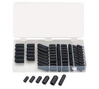 80pcs Assorted Vacuum Plugs Hose End Caps - Air Leakage Rubber Vacuum Caps | Sizes 3/16 to 3/8 Inch for Carburetor Manifold Repair, Vacuumm Hose Sealing Kit, Automotive Rubber Capss for Engine