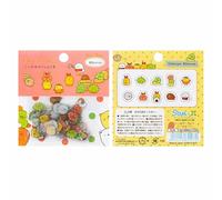80Pcs/Bag Japanese Stationery Stickers Cute Cat Sticky Paper Kawaii PVC Diary Bear Sticker for Decoration Diary Scrapbooking Random Style Sticky Notes Notebooks and Notepads