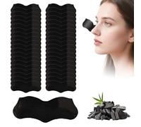 80pcs Blackhead Remover Strips, Nose Pore Strips, Blackhead Strips for Deep Cleansing, Charcoal Black Head Remover for Nose, Suitable for All Skin Types, For Women And Men