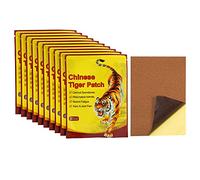 80Pcs Body Herbal Plaster Tiger Patches Analgesic Plaster Chinese Herbal Ingredients Hot Patch for Shoulder Back Arthritis Pain Relief