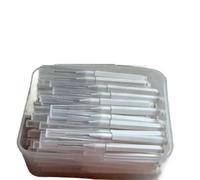 80Pcs/Box I-Type Push Pull Interdental Brush Cleaning Between Teeth Oral(80pcs 0.7 mm White)