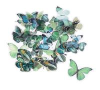80pcs Butterfly Journal Stickers PET Decorative Craft Set