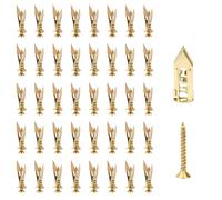 80Pcs Drywall Self Drilling Anchor with Screws Kit Hollow Wall Anchor Plaster Board Wall Fixing Screws and Wall Plugs Set for Plasterboard Hollow Wall Furniture Heavy Duty Home Office Fixing