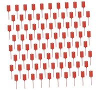80pcs Effective Identification Ticket Hanging Labels for Barrels Sealing Inventory Management and Cargo Marking Colorful Marker Ticket Zippers Ties