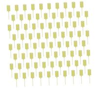 80pcs Effective Identification Ticket Hanging Labels for Barrels Sealing Inventory Management and Cargo Marking Portable PP Materials Hanging Labels