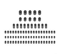 80pcs For Carburetor Vacuum Seal For Engine Tune-Ups And Diagnostic Testing To Accurate Air Intake Control(80pcs)