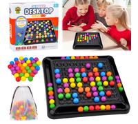 80Pcs Intellectual Chessboard - Dual Duel, Intellectual Chessboard, Intellectual Chess Board, Rainbow Ball Elimination Game,Tabletop Puzzle Games For Kids & Adults Gift Birthday Christmas