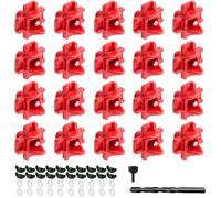 80PCS Leakproof Horizontal Side Mount Drinkers, Waterer Horizontal Automatic Poultry Nipples, Clean Drinker Waterer Side Mount For Chicken Or Quail