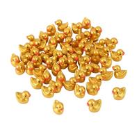 80PCS Mini Resin Ducks, Mini Ducks, Tiny Ducks, Small Ducks, Miniature Duck Figurines for Dollhouse Decoration and Fairy Garden Landscaping, Tiny Statues for DIY Crafts and Party Favours
