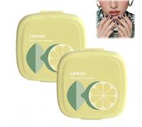 80PCS Nail Polish Remover Pads,Lint-Free Cotton Pads for Gentle Moisturizing Nail Care,Quickly & Easily Removes Gel Polish,Natural Ingredients, Travel-Friendly N/ail Wipes & Nail Cleanser (Lemon)