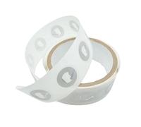 80pcs NFC Tags Sticker NTAG 216 Chip, Adhesive Labels Transparent RFID Tags Rewritable 888 Bytes Memory, NFC Stickers for All NFC-Enabled Mobile Phones and Devices (C)