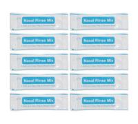80pcs Portable Nose Cleaner Nasal Wash Salt for Daily Gentle Care | Travel Friendly Packets, Suitable for Outdoor Use and Haze Exposure, White Plastic Pack