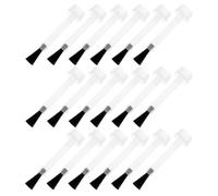 80pcs Replacement Gel Nail Brush for Top Coat and Glue, Plastic | Soft Bristles, Precise Detailing and Even Polish Distribution, for Press-on DIY Users at Home