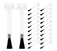 80pcs Replacement Gel Polish Brush Plastic Nail Applicator | Soft Bristles, Precision Application, Fits Most Bottles, for Salon Use and DIY Nail Enthusiasts