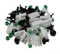 80PCS Rocker Panel Moulding Clips For Serie 3 E36 316i 318i For Side Sill Skirt Replacement Clips Compatible With E36 Models